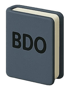 Ikona symbolizująca obowiązkową rejestrację firmy w bazie danych o odpadach (BDO) i raportowanie do KOBiZE